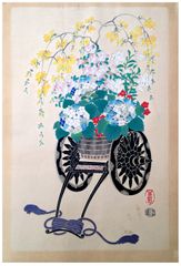 Spring Flower Cart by Kin-u Takeshita 