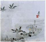 Spring Meadows by Shibata Zeshin