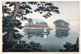 Spring Rain at Matsushima by Tsuchiya Koitsu