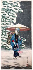 Spring Snow by Shotei