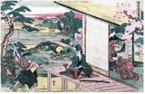 Storehouse of Loyal Retainers Act II by Hokusai