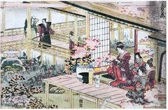 Storehouse of Loyal Retainers Act IV by Hokusai