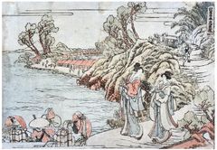 Storehouse of Loyal Retainers Act VIII by Hokusai