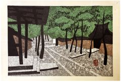 Street in Summer by Kiyoshi Saito