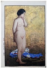Study of Nude by Hiroshi Yoshida