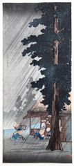 Sudden Shower at Takaido by Takahashi Hiroaki