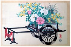 Summer Flower Cart by Kin-u Takeshita 