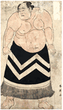 Sumo Wrestler by Katsukawa Shun'ei