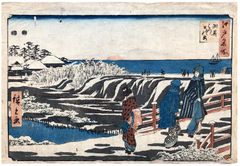 Sunrise on New Year's Day at Susaki by Ando Hiroshige