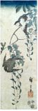 Swallows and Wisteria by Ando Hiroshige
