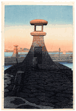 Tadotsu by Kawase Hasui 1st Ed.