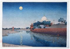 Taj Mahal Twilight by Charles Bartlett