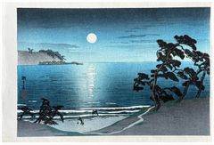 Suma Beach by Takahashi Shotei