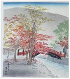 Takao in Autumn by Tokuriki Tomikichiro