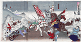 The Battle of Asan by Utagawa Kokunimasa