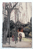 The Cherry Tree in Kawagae by Hiroshi Yoshida