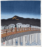 12 Months of Kyoto August by Tokuriki Tomikichiro