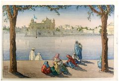 The Golden Temple Amristar by Charles W. Bartlett