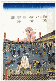 The Newly Opened Port of Yokohama by Utagawa Sadahide