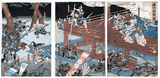 The Night Attack at Horikawa by Utagawa Kuniyoshi
