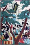 The Sambaso Congregation by Utagawa Kunisada