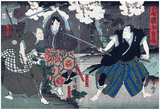 Three Warriors by Utagawa Yoshitaki