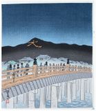 12 Months of Kyoto August by Tokuriki Tomikichiro