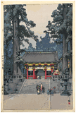Toshigu Shrine by Hiroshi Yoshida