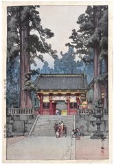 Toshogu Shrine by Hiroshi Yoshida