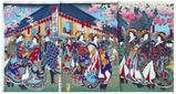 Beauties of the Yoshiwara by Toyohara Chikanobu