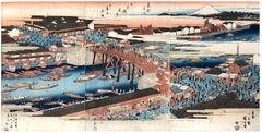 True View of Nihonbashi Bridge by Ando Hiroshige