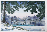 Nijubashi Bridge by Tsuchiya Koitsu