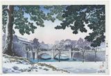 Nijubashi Bridge by Tsuchiya Koitsu