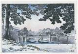 Nijubashi Bridge by Tsuchiya Koitsu 1st Ed.