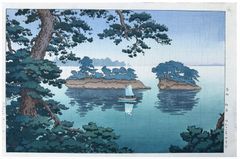 Spring Rain at Matsushima by Tsuchiya Koitsu