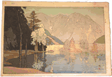 Twelve Scenes in the Japan Alps - Hodakayama by Hiroshi Yoshida