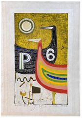 Two Cranes by Yoshiharu Kimura