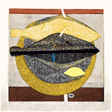 Two Fishes and a Lemon by Yoshiharu Kimura