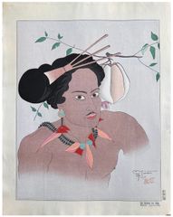 Un Homme de Yap by Paul Jacoulet