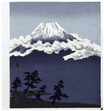 View of Mt Fuji by Tomikichiro Tokuriki
