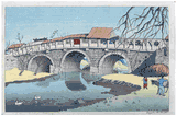 Wayside Bridge Peking by Elizabeth Keith
