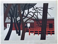 Winter in Nikko (Right) Kiyoshi Saito