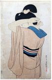 Woman in Long Undergarment by Ito Shinsui 1st Ed.