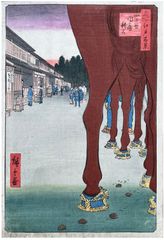 100 Views of Edo # 86 by Ando Hiroshige
