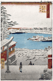 100 Views of Edo # 117 by Ando Hiroshige