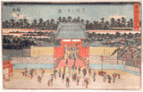 Z�j�-Ji Temple in Shiba by Utagawa Hiroshige II