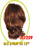 Beauti Collection Synthetic Drawstring Ponytail Long Flip In 13" JS1229