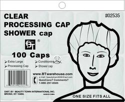 BT Color Shower Cap (100CAP) CLEAR
