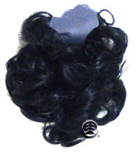 Fluff Hair Scrunch Black