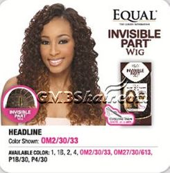 Freetress Equal Synthetic Invisible Part Wig Headline